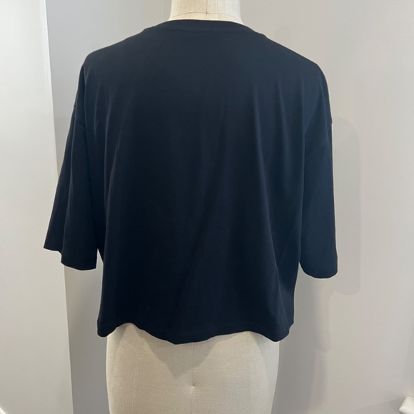 Authentic Balmain crop t shirt (worn once) - Picture 2 of 4